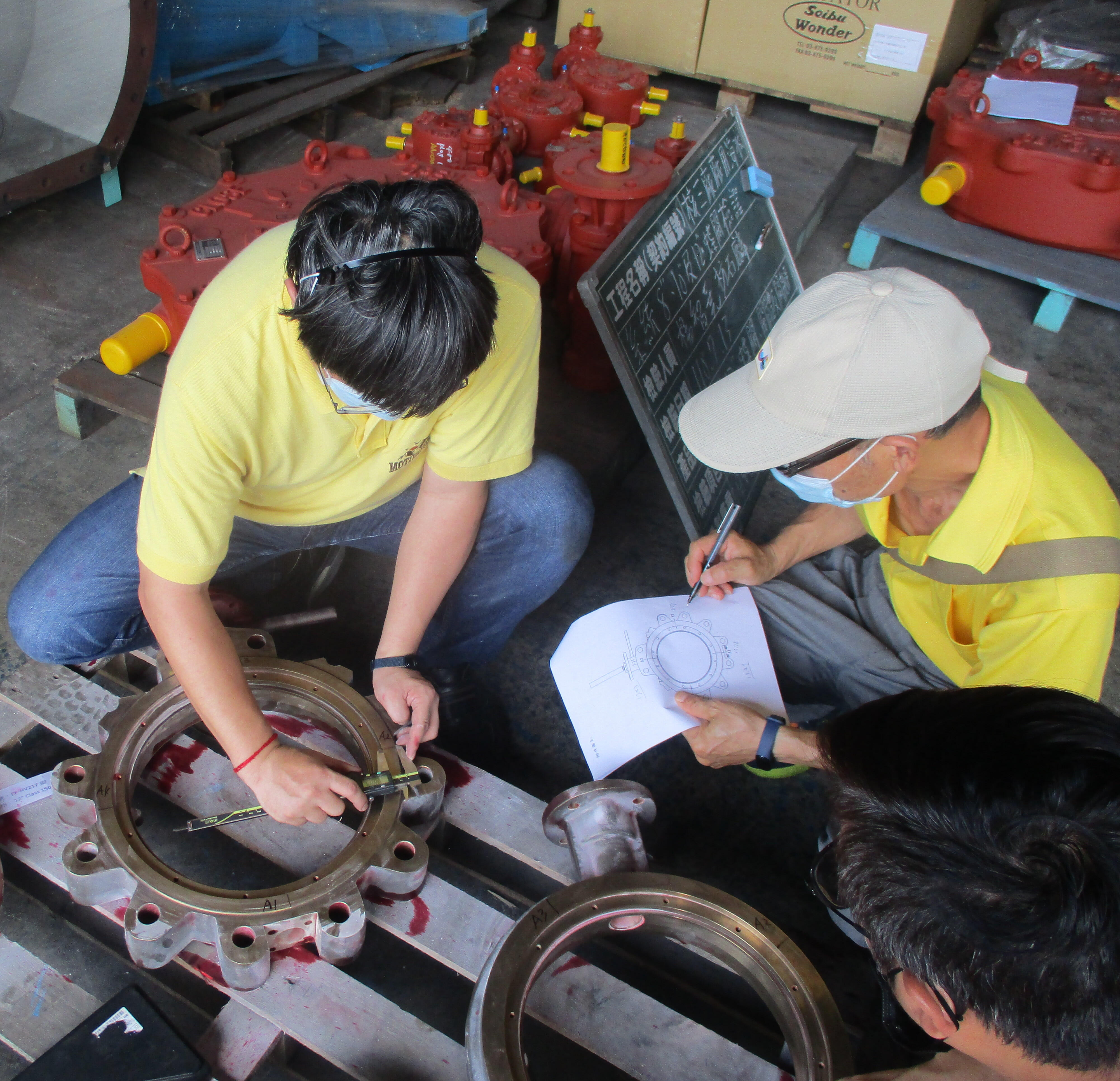 台灣電力公司核三廠-海水系統8”、10”及12”蝶閥檢證